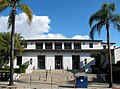 Santa Barbara Post Office (93101).  Reginald Johnson, architect, 1936.  Commissioned as part of the New Deal.