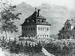 Teleki Castle in Coltău,  1876