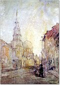 Bonsecours Church and Market, 1913
