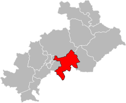 Location of Chorges