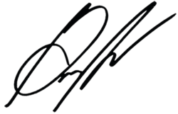 Greg Moore signature