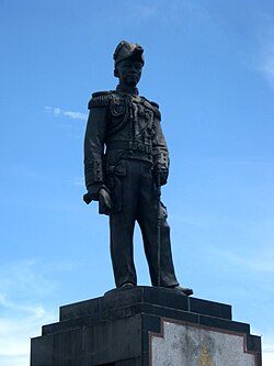 Abhakara Kiartivongse monument in Pattaya