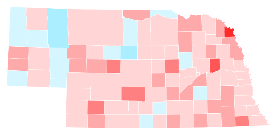File:2024 Presidential Nebraska County Swings.svg