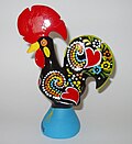 Image 9Rooster of Barcelos, the iconic Portuguese souvenir (from Culture of Portugal)