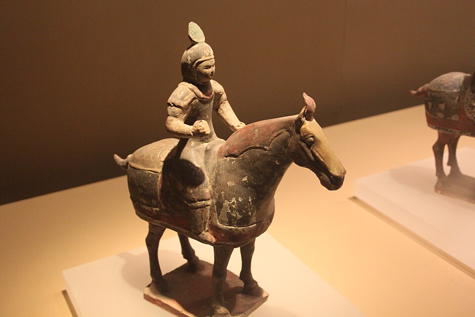 File:Tang Pottery Horse & Rider2.jpg