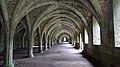 The cellarium at Fountains Abbey