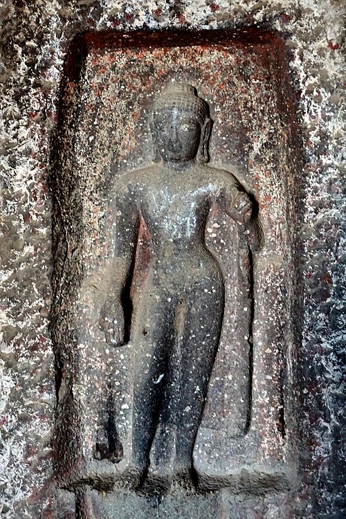 File:058 Cave 17, Standing Buddha (33156344033).jpg