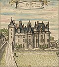 Château d'Ussé in Indre-et-Loire (1699)