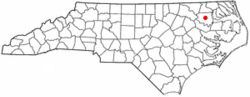 Location of Askewville, North Carolina