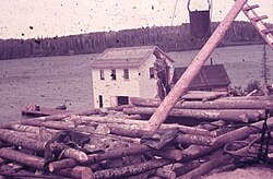 Mine Shaft & Warehouse Sanshaw Mine 1936