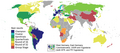 World cup countries best results and hosts