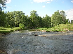 a river