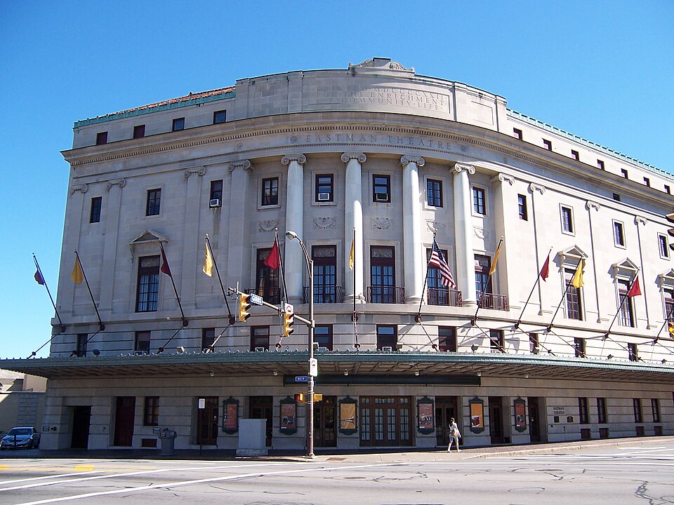 File:Rochester Eastman Theatre - Exterior.jpg