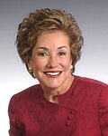 Elizabeth Dole, Senator from North Carolina (ran for re-election)