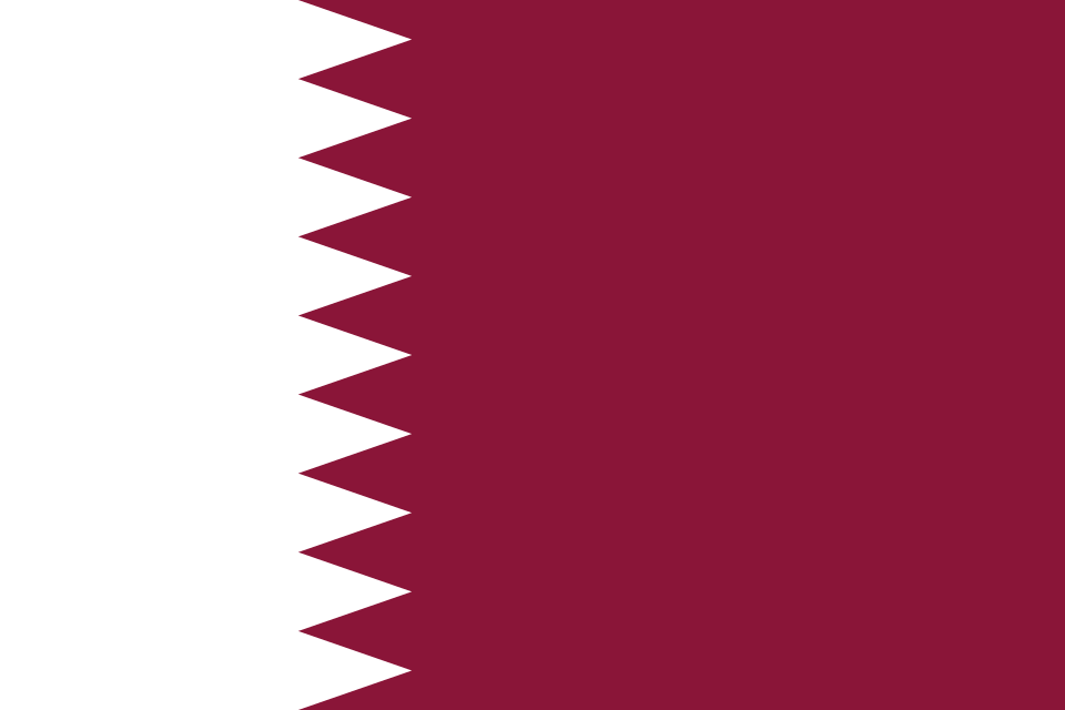 File:Flag of Qatar (3-2).svg