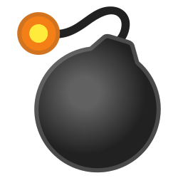 File:Noto Emoji Oreo 1f4a3.svg