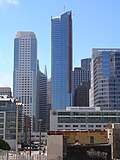 The Millennium Tower from Rincon Hill.