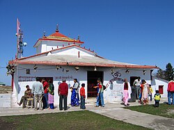 View of Surkanda Devi Temple