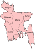 (2) Division map