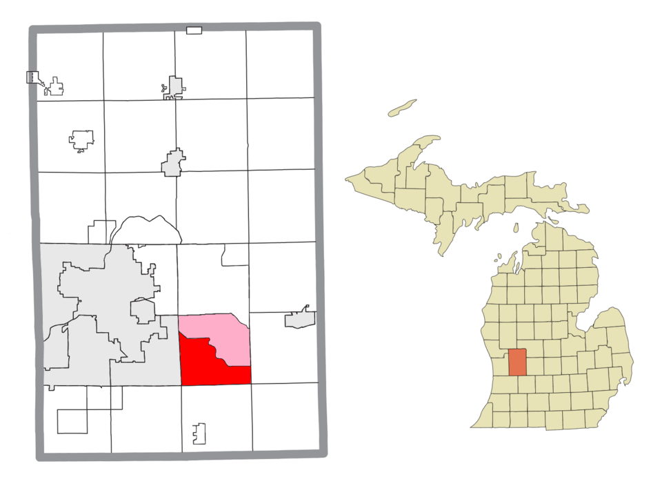 File:Cascade Charter Township, MI location.png