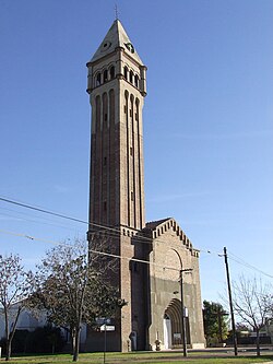 A Catholic church in Felicia, pictured in 2011