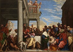 Paolo Veronese, Feast in the House of Simon, c. 1560, 315 × 451 cm