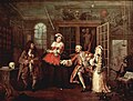 Besuch beim Kurpfuscher, William Hogarth, c. 1743-1745