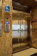 One of the elevators in the building. How do I work this thing?