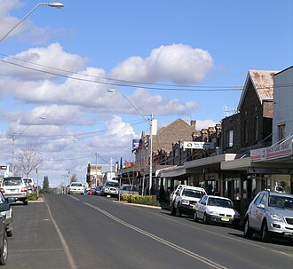 Main street of Guyra
