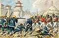 Image 58British troops taking Zhenjiang from Qing troops (from History of Asia)