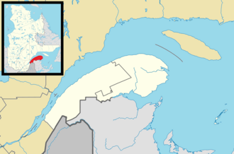 2023 Amqui truck attack is located in Eastern Quebec