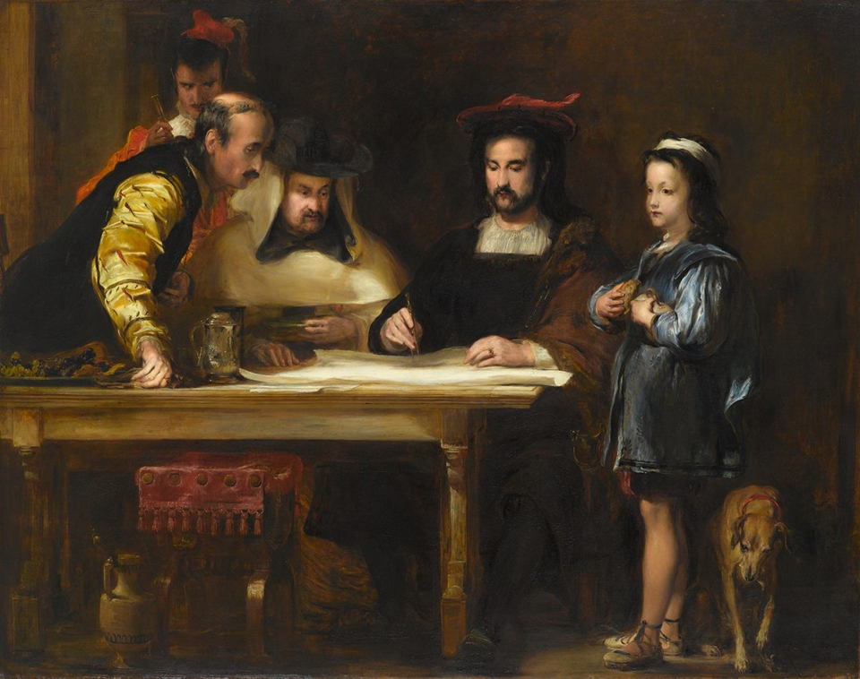 File:Christopher Columbus Explaining His Intended Voyage.png