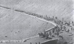 Zoravar Andranik's 1st battalion of Armenians were scattered throughout the Salmast and Urmia districts in the early parts of the Persian Campaign, December 1914.