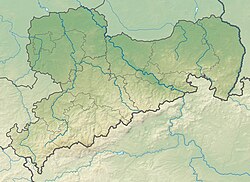 Sachsen is located in Saxony