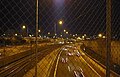 Η Αττική Οδός την νύχτα.