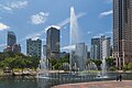 Water fountain on Symphony Lake