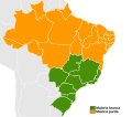 Brazilian states by race (2007)