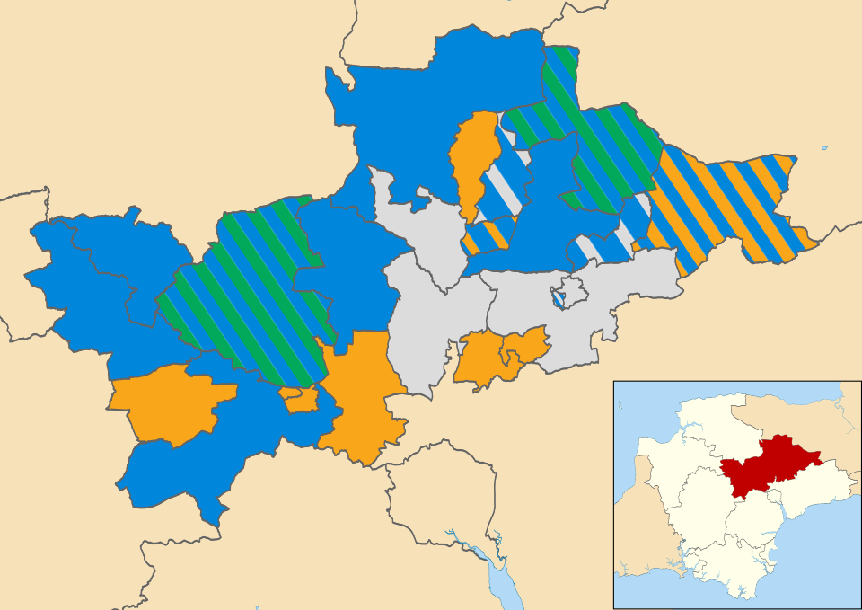 File:Mid Devon UK ward map 2019.svg