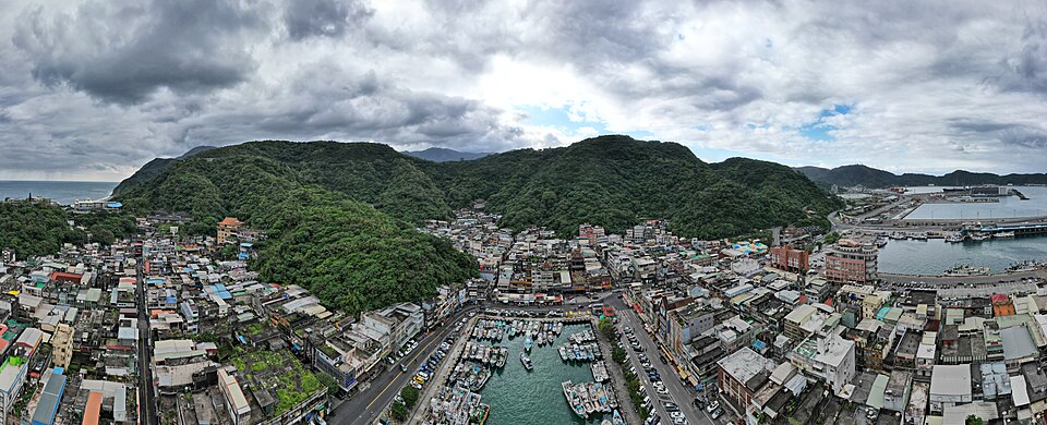 File:Su'Ao's Nanfangao Nantian Temple from above.jpg