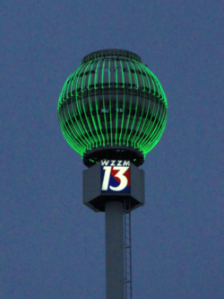 The WZZM weatherball