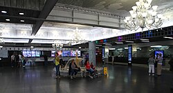 Hotel lobby of Yalta Intourist