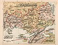 1907 Ottoman Turkish map of the vilayet