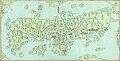 Map of Japan by Daikokuya Kōdayū