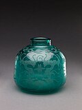 China, Qing dynasty, 18th century Glass