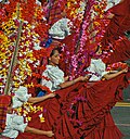 Image 32Indigenous Pipil women dancing in the traditional Procession of Palms in Panchimalco, El Salvador (from Indigenous peoples of the Americas)