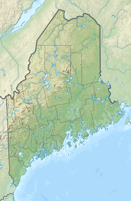 File:USA Maine relief location map.svg