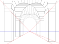 One-point perspective