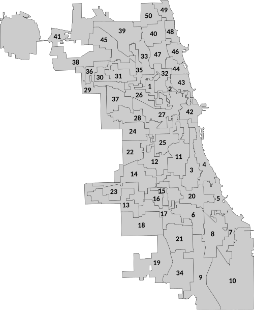 File:Chicago City Council Wards.svg