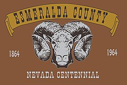 Flag of Esmeralda County, Nevada