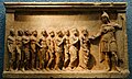Image 67Votive stele representing Bendis wearing a Dacian cap at the British Museum in London (from History of Romania)